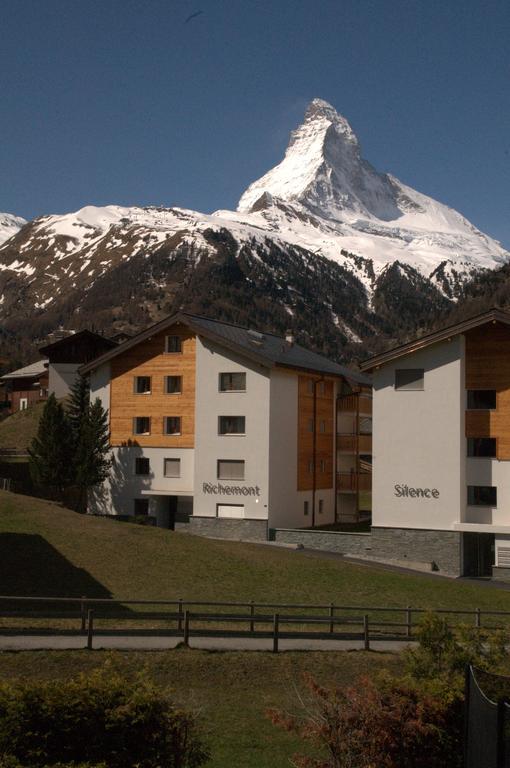 Haus Fleckstein Zermatt Wohnung Karibu Exterior foto