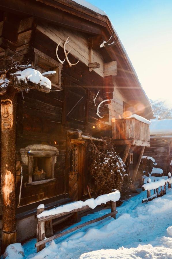 Haus Fleckstein Zermatt Wohnung Karibu Exterior foto